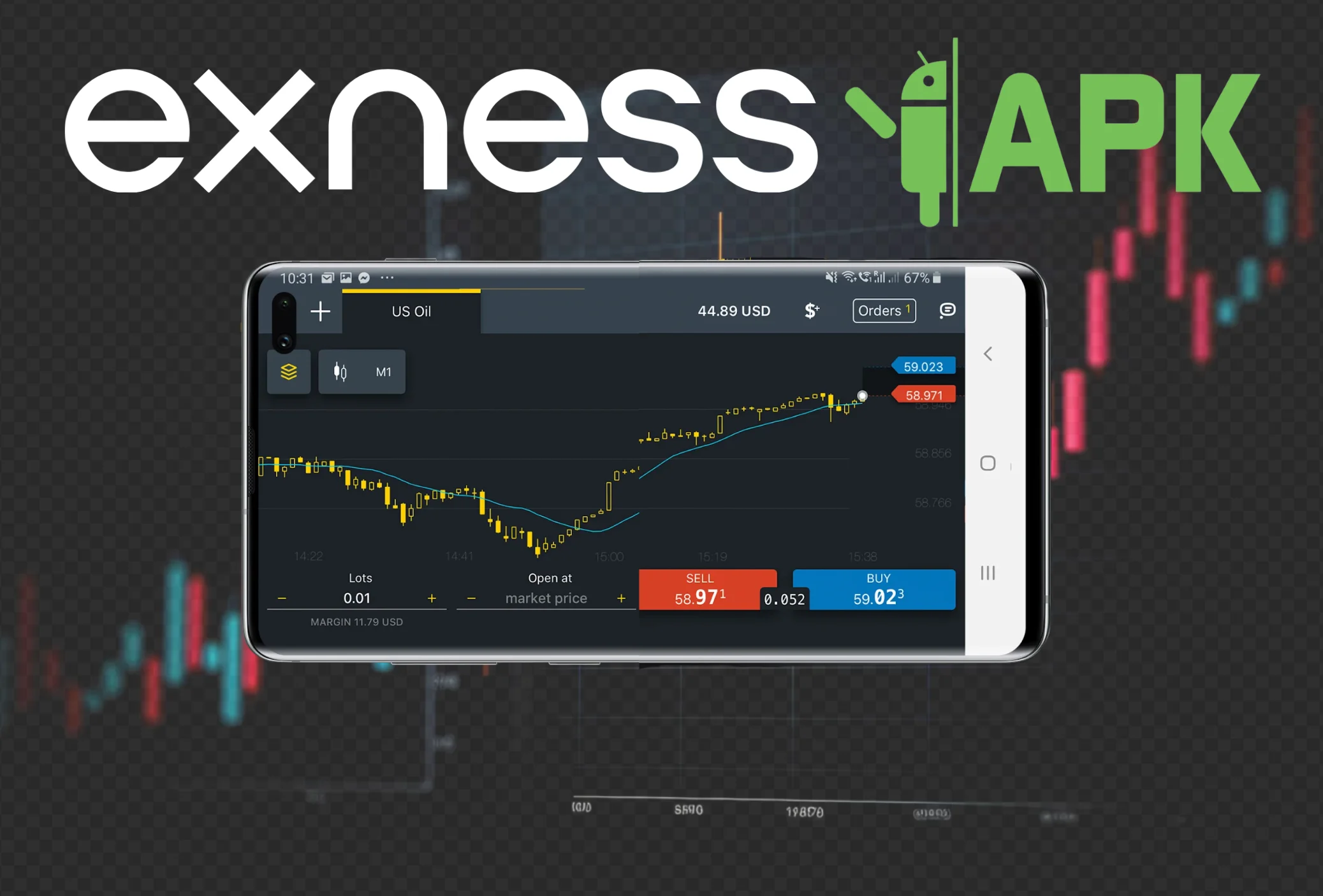 ExnessモバイルアプリAPK 
