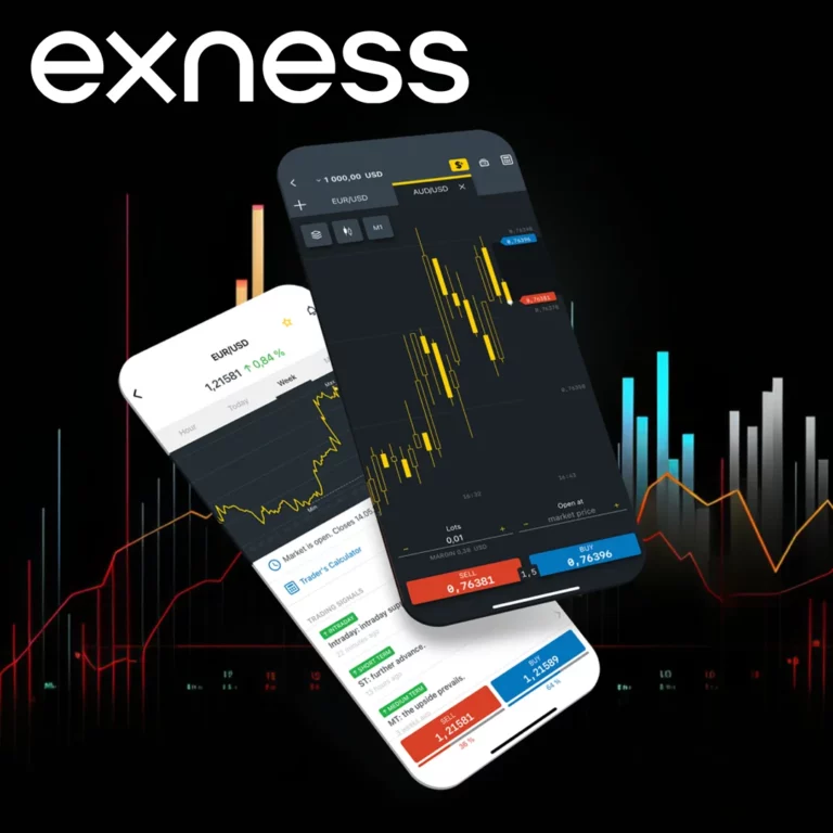 ログイン経由Exnessモバイルアプリ 